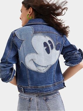 Denim Mickey Mouse jacket